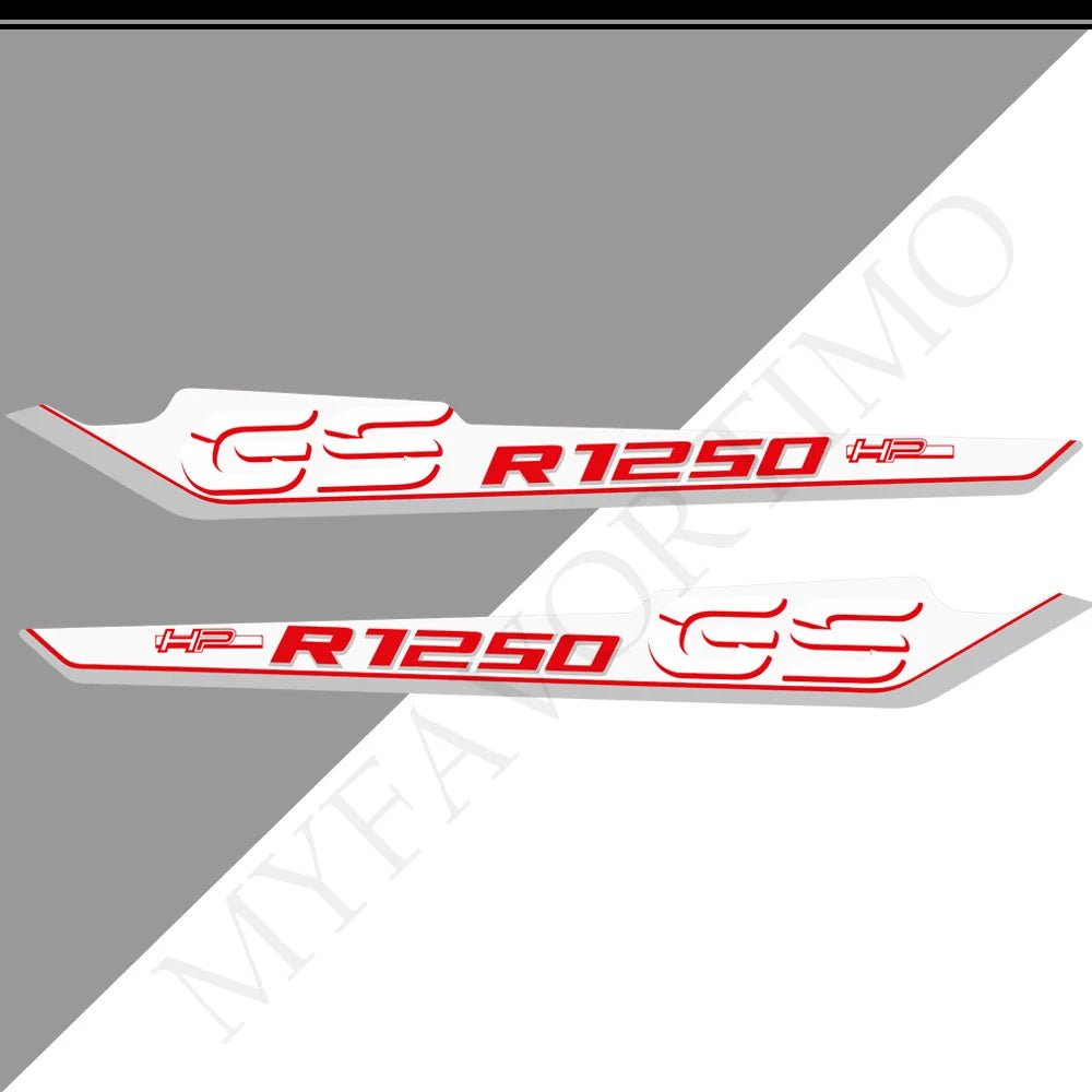 For BMW R1250GS R1250 R 1250 GS HP Rallye Motorcycle Tank Pad Front Nose Beak Fairing Fender Protector Stickers 2019 2020 2021