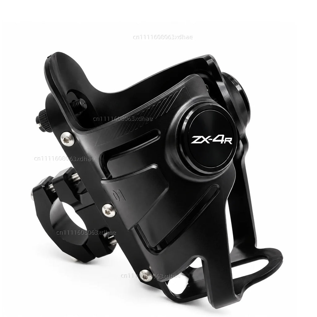 Motorcycle Water Bottle Holder For Kawasaki Ninja ZX4RR ZX 4RR Ninja ZX Coffee Beverage Tea Cup Support Modification Accessories