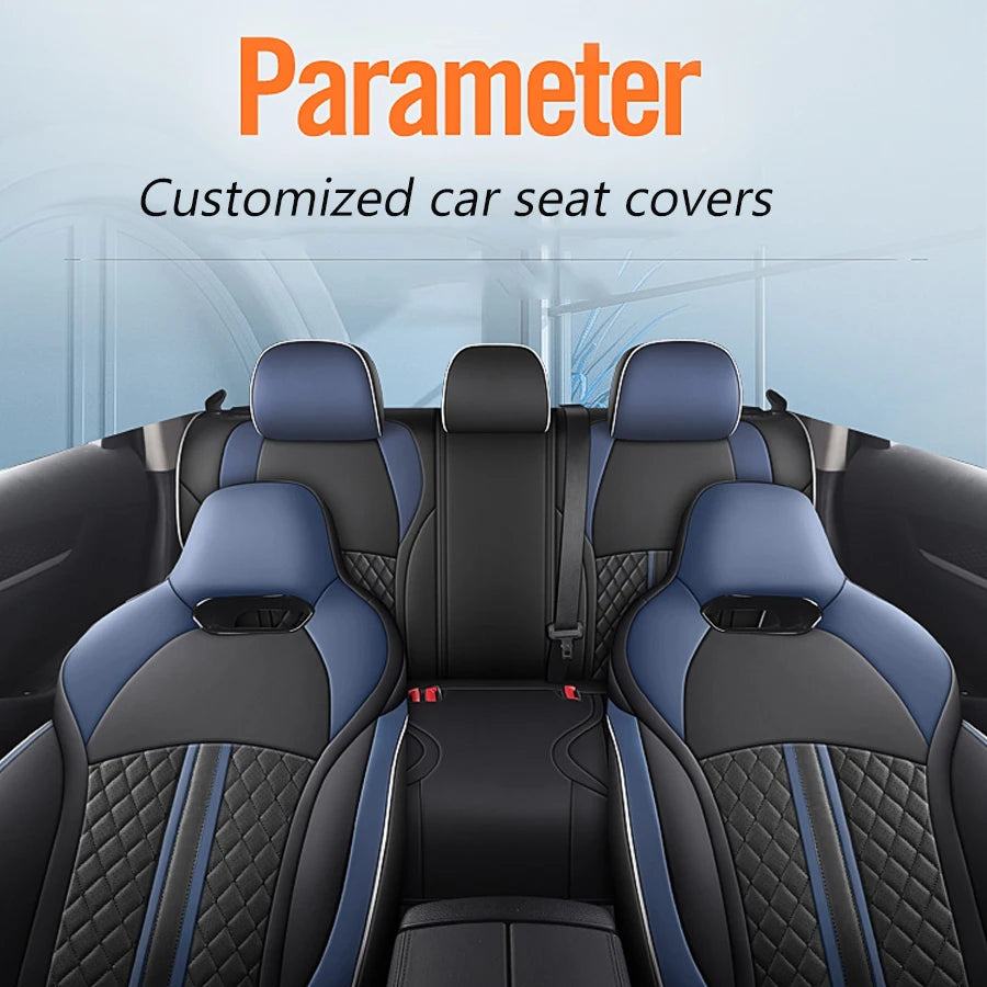 Luxury Interior Upgrade Car Seat Covers For BYD Destroyer KING 05 2022 2023 2024 Waterproof Leather Automotive Seat Cushion