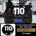 Car Rear Spare Wheel Tire Protectorive Cover For Land Rover Defender 90 110 130 2020-2026  Exterior Decoration Accessories