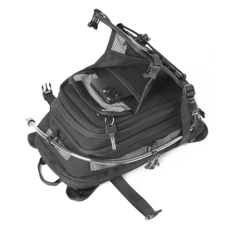 Rhinowalk Universal Motorcycle 9l Tank Bag Mechanic Series Adventure Fuel Tank Pack Fits Most Enduro Dual Sport Bikes