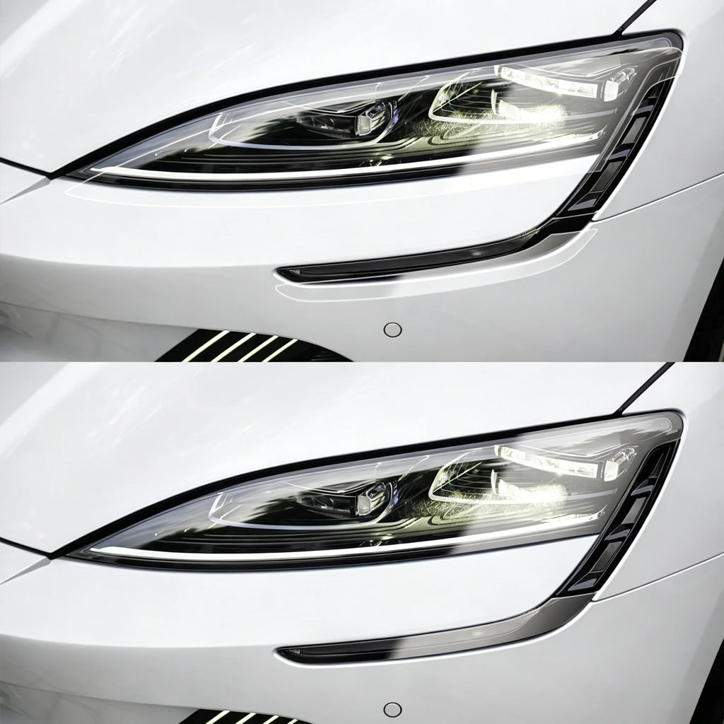 Car Headlight TPU Protective Film For BYD Seal 2023-2025 Smoke Black Transparent Tinted Customization PPF Anti-Scratch Films