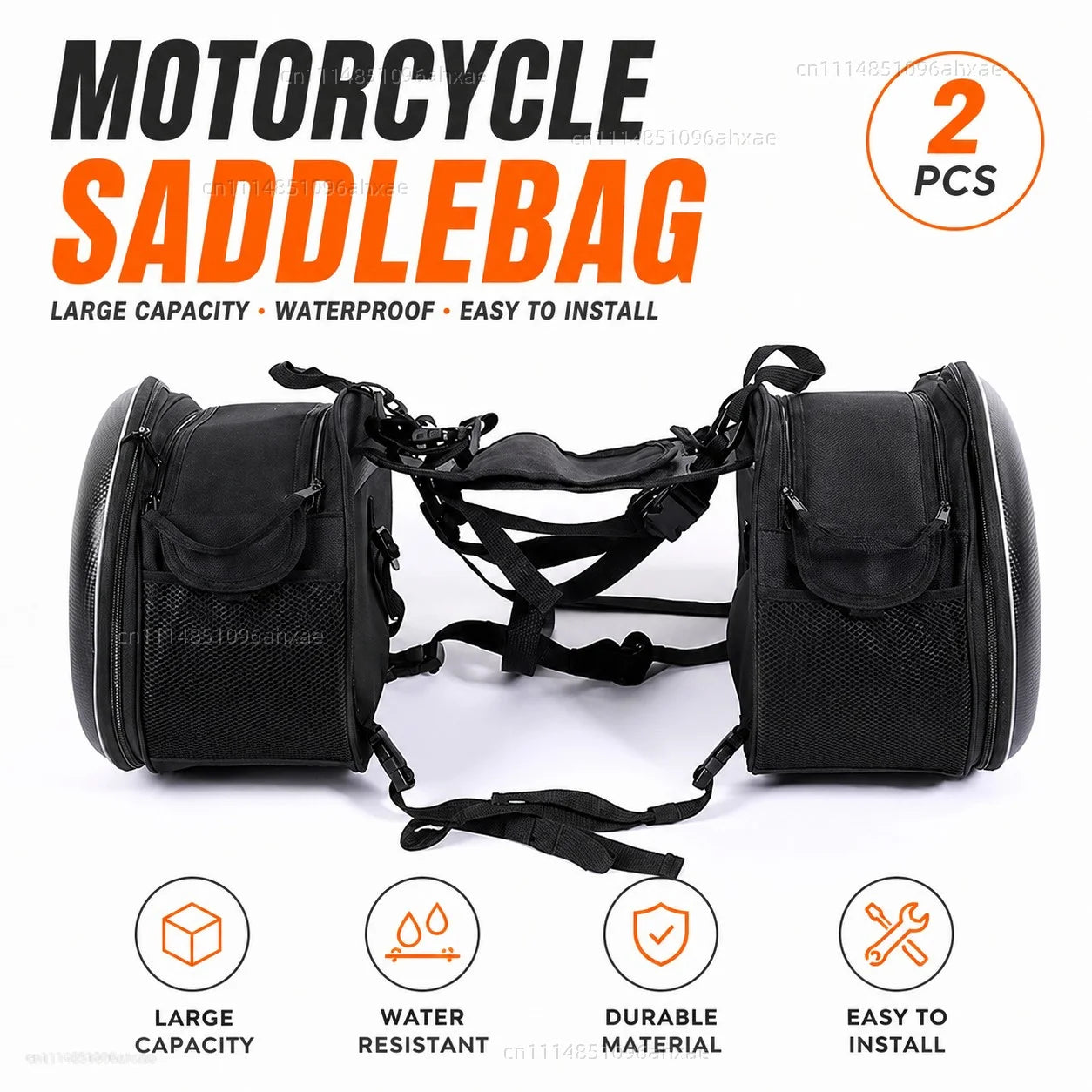 For YAMAHA TRACER 900GT 700GT 700 900 GT MT09 MT07 MT 07 09 2PCS Motorcycle Pannier Bags Luggage Saddle Bags Side Storage Fork