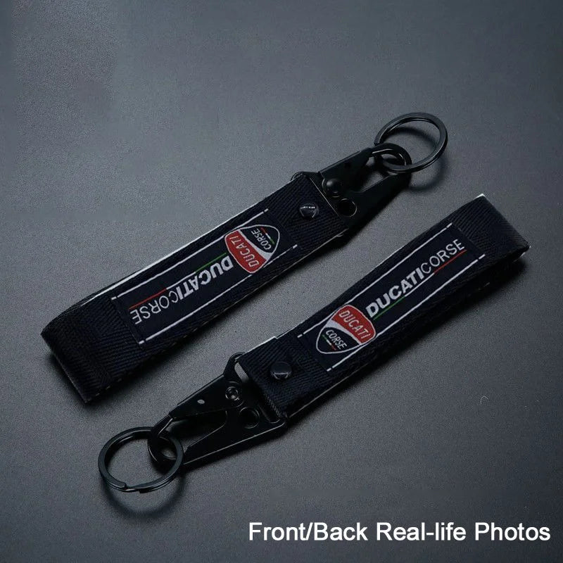 For Ducati Monster 796 795 821 696 695 600 620 400 950 937 1200 1200s 1100 Panigale V4 Motorcycle Accessories Key ring Keychain