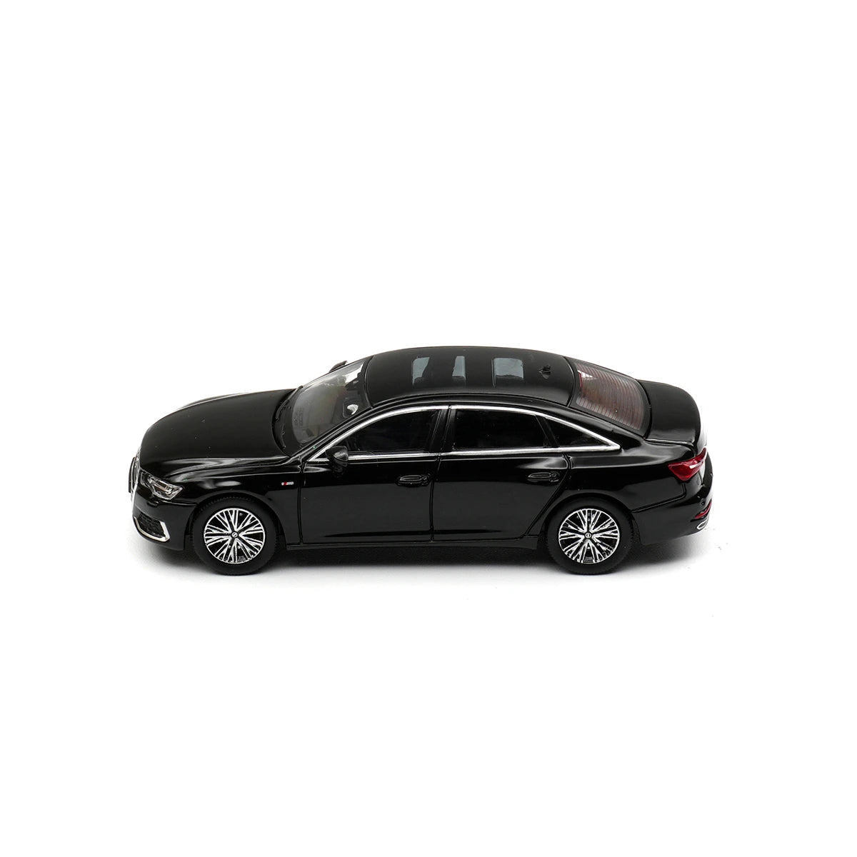 MASSDI In Stock 1:64 Audi A6 C8 Black Diecast Car Model Collection Toys